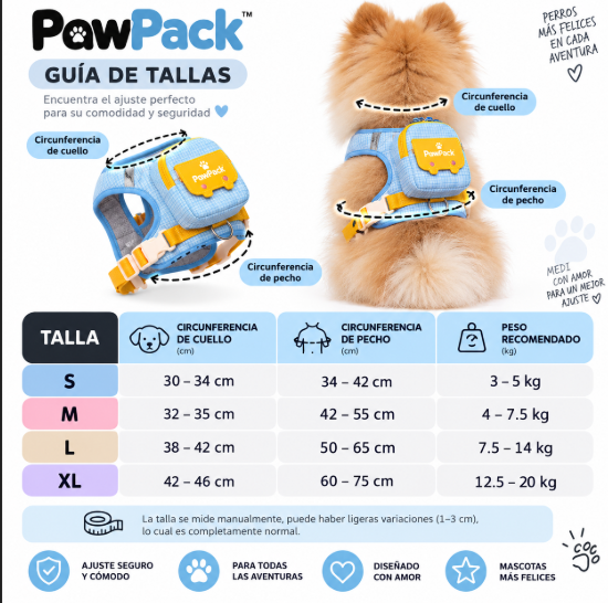 Arnes Mochila Para Perros
