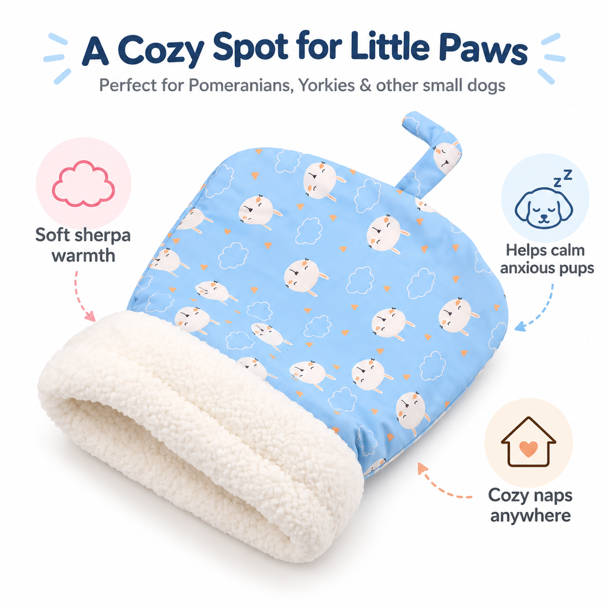 Soft Sleeping Bag For Dogs