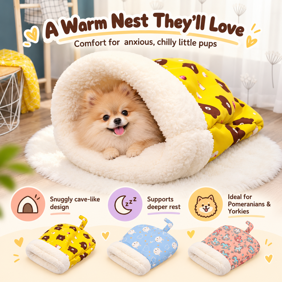 Soft Sleeping Bag For Dogs